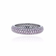 Chic Designs Pink Sapphire Gemstone Ring, Occasion : Anniversary, Engagement, Gift, Party