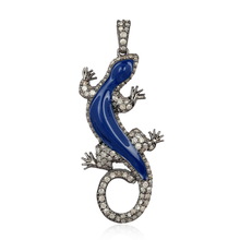 Chic Designs Silver Lizard Diamond Pendant, Occasion : Party