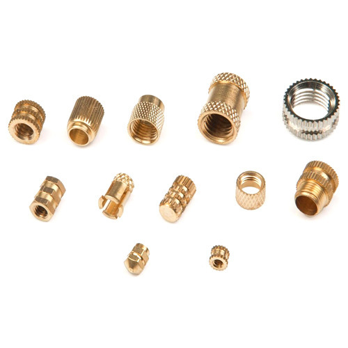 Round Polished Brass Inserts, for Electrical Fittings, Machinery, Size : 10-20mm, 20-30mm