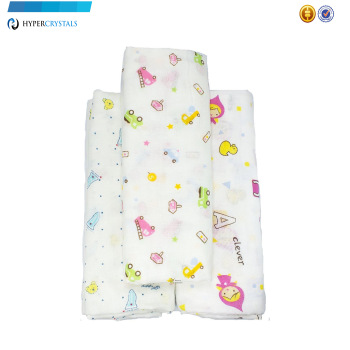 100% Cotton Swaddle Blanket, for custom, Pattern : Printed