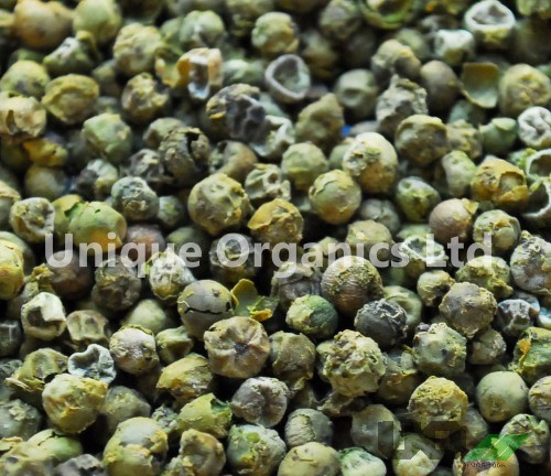 Raw Dehydrated Green Peppercorns, Certification : ISO