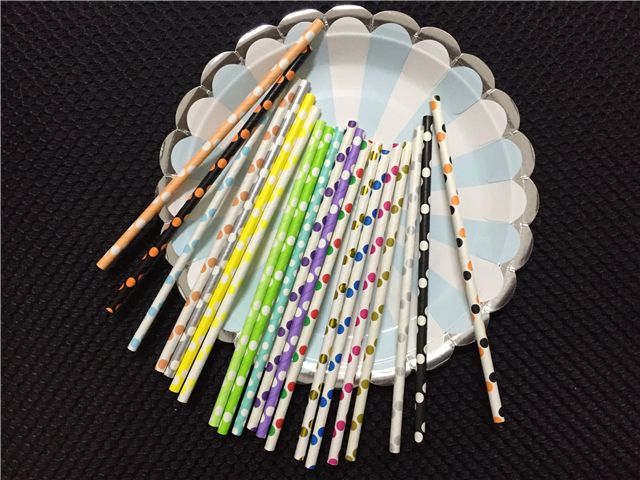 Paper Straws Individually Wrapped