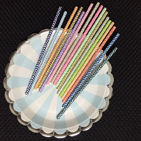 Unwrapped Paper Straws