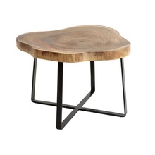 Designer Wooden Top Side Table