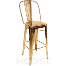 Gold Plated High Stool Bar Chair