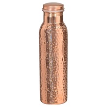 Hammered Leak Proof Copper Water Bottle, Size : Standard