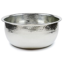 Hand Hammered Steel Spa Pedicure Bowl