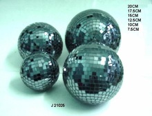 Black Glass Mosaic Decorative balls