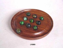 indian rose Wooden Game with glass balls