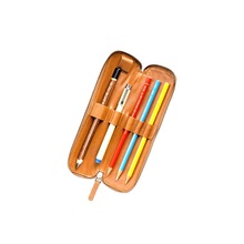 Custom organizer pen case leather cute, Size : Standard Size