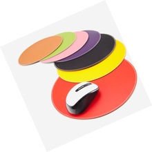 Leather Round Mouse Pad, Design : According To Requirement