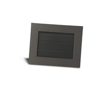 Natural leather small picture frame, Color : Mouse Grey