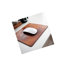 PC Laptop Leather Hard Mat Mice pad