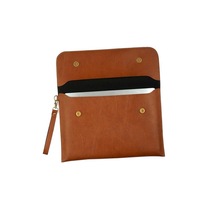 PU Leather laptop protective bag, Color : Brown