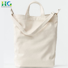 Printed White Cotton Canvas Bag, Size : Medium(30-50cm), Custom