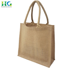 Reusable Shopping Jute Tote Bag, Style : Handled