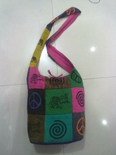 MULTICOLOR DESIGNS YARN DYED CANVAS BAGS
