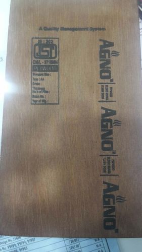 Agno Red Core Commercial Plywood, for Connstruction, Furniture, Pattern : Plain