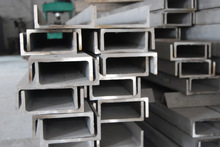 Stainless steel channel, for construction, building material, manufacured, Certification : ISO
