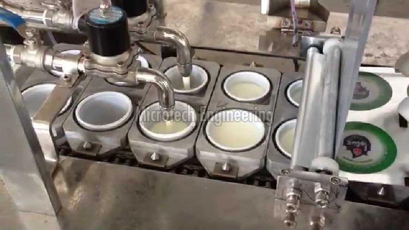 Curd Cup Filling Machine