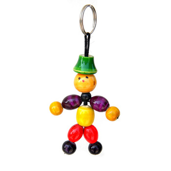 Man Shape Keychain