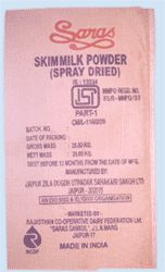 Saras Skimmed Milk Powder, for Drinking, Making Tea-Coffee, Packaging Type : Paper Box