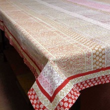 Hand Block Printed Kalamkari tablecloth