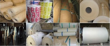 Recycling Stock Lot Paper Rolls