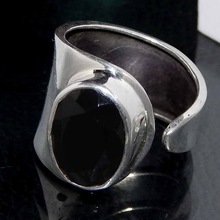Black Onyx Gemstone Handmade Ring, Occasion : Gift, Party