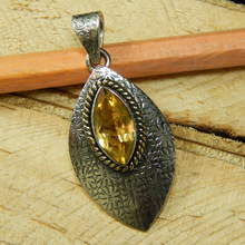 Citrine Gemstone Pendant