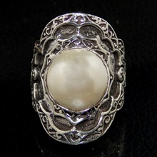 Pearl Gemstone Ring