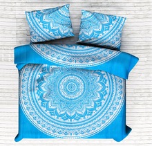 Quilt throw comforter set cover duvet, for Home, Hotel, Pattern : Ombre Mandala