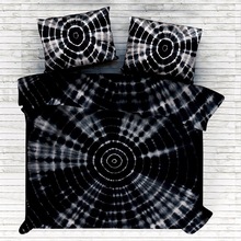 Shibori Tie Dye Duvet Cover, for Home, Hotel, Size : King