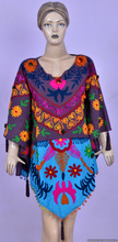 Suzani Poncho, Feature : Anti-Wrinkle, Breathable, Dry Cleaning, Eco-Friendly, Plus Size, Washable