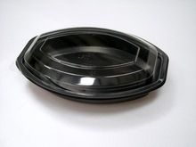 PP Black Deli Container