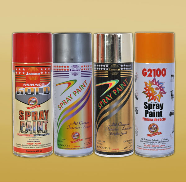 Acrylic Spray Paint, for Corrosion Protection