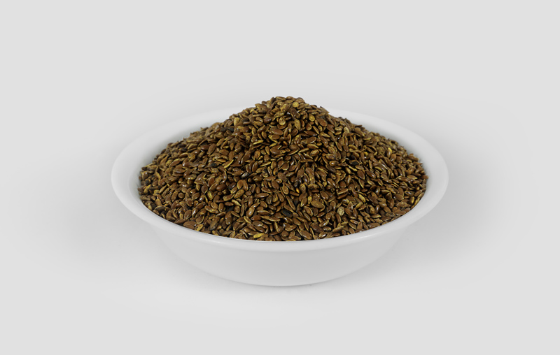 Natural Roasted Flax Seed, for Food, Style : Dried