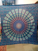 CHIRAGINC Handmade Hippy Tapestry, Size : 215x240 CMS