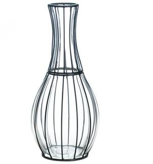 MHC Iron Metal Frame Decorative Vase, Style : AMERICAN STYLE