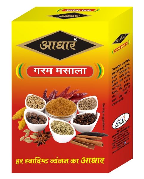 Aadhar Garam Masala, Certification : FSSAI Certified