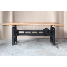 Antique Crank Dining Table