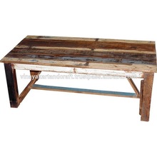 Industrial Wooden Dining Table, Size : Customized