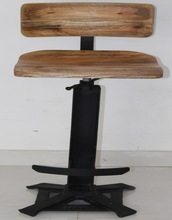 Wood restaurant bar chair
