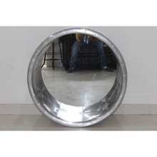 Round Vintage Industrial Aviator Mirror Frame, for Decorative, Size : 82 x 31 x 82 cms (WDH)