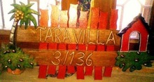 Papier Mache Name Plate