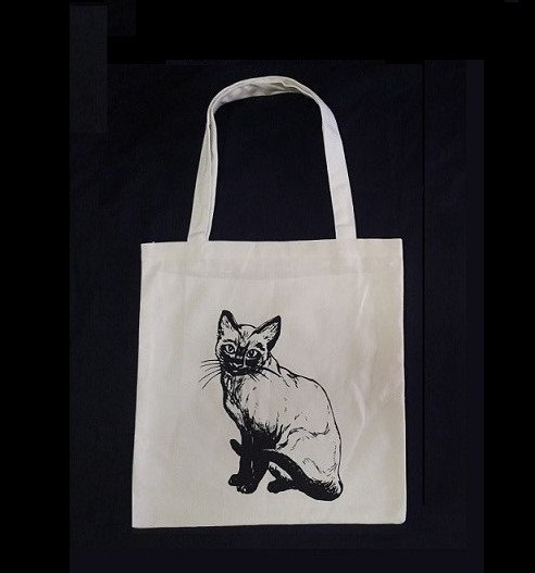 Customized cotton tote bag