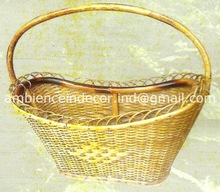 AMBIENCE Cane Basket, for Sundries, Feature : Eco-Friendly