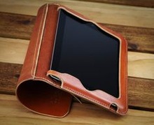 Custom made leather tablet covers, Width : 8 inch