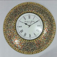 Handmade Glass Wall Clock
