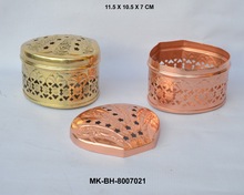 Metal Brass Potpourri Box, Feature : Stocked